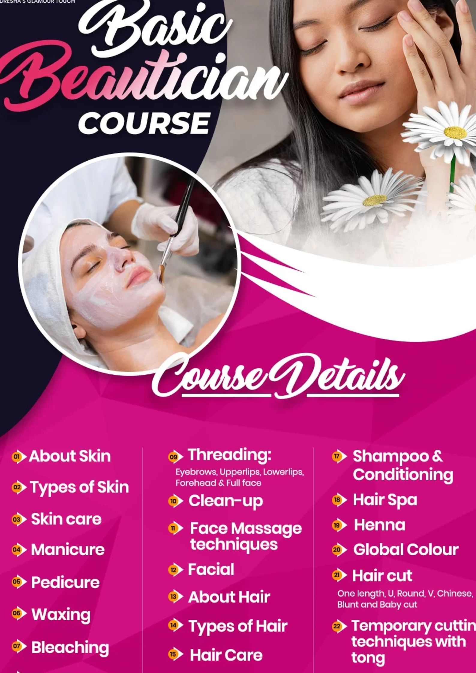BEATICIAN COURSES